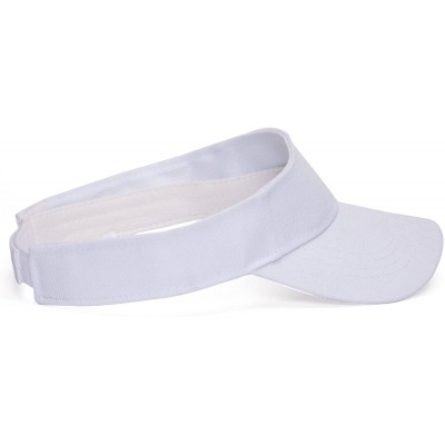 Visors Blank Kids Visor - White - C112K34Q7PB $10.70