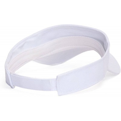 Visors Blank Kids Visor - White - C112K34Q7PB $10.70