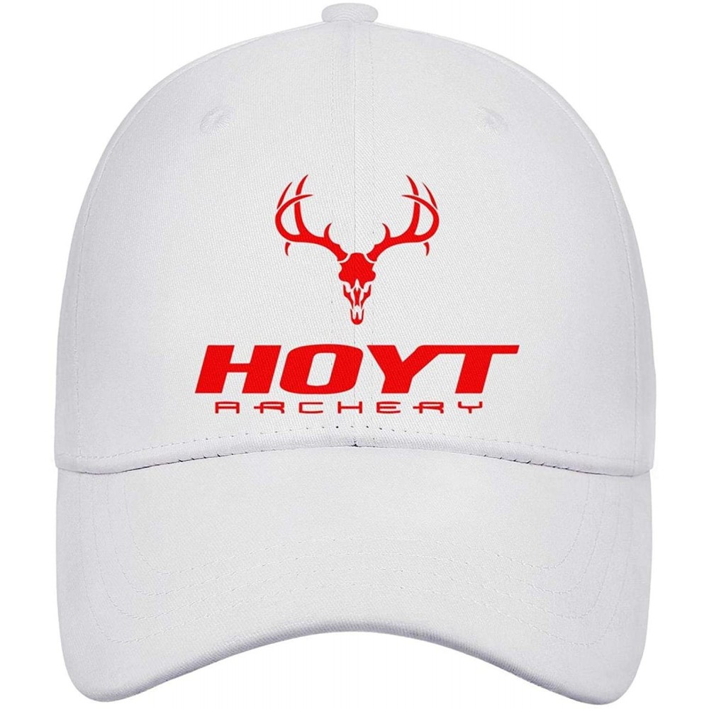 Baseball Caps Men Baseball Cap Fashion Adjustable Mesh Archery Red Dad Trucker Golf Hat - White-3 - C518A2WNZNU $21.92