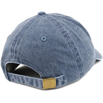 Baseball Caps EST 1970 Embroidered - 50th Birthday Gift Pigment Dyed Washed Cap - Navy - C9180QZ37R7 $17.68