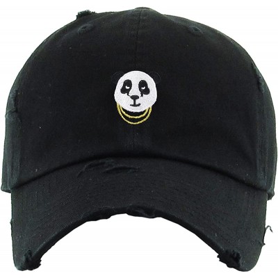 Baseball Caps Praying Hands Rosary Savage Dad Hat Baseball Cap Unconstructed Polo Style Adjustable - (1.4) Black Panda Vintag...