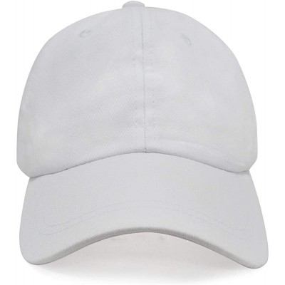 Baseball Caps Plain Baseball Cap- 100% Cotton Classic Baseball Hat- Low Profile Plain Adjustable Dad Caps for Men and Women -...