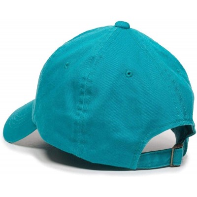 Baseball Caps Crying Cat Baseball Cap Embroidered Cotton Adjustable Dad Hat - Teal - C718AEHUW5U $16.57