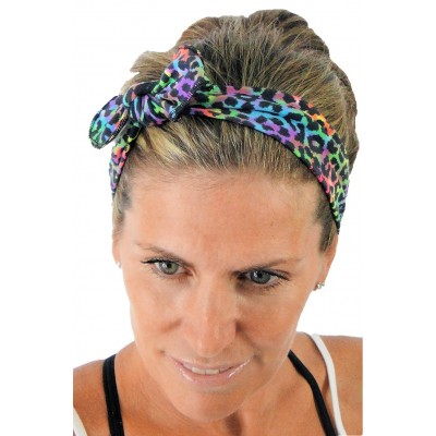 Headbands Removable Bow Training Headband - No Slip - No Sweat- Prugna Plum Purple - Prugna Plum Purple - CZ12I8WPFF3 $9.19