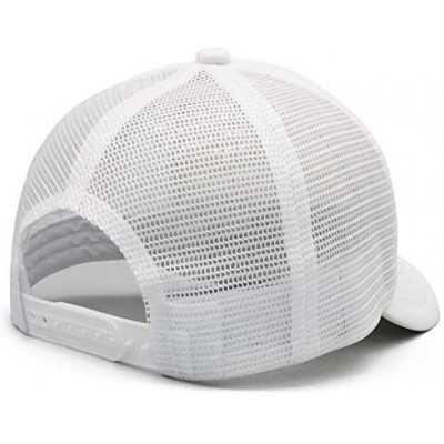 Baseball Caps Men Novel Baseball Caps Adjustable Mesh Dad Hat Strapback Cap Trucks Hats Unisex - White-4 - C518AH0OOH0 $21.57