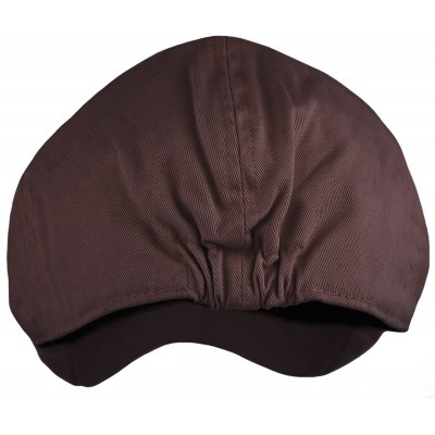 Newsboy Caps Mens Summer Cotton Newsboy Cap- Duck Bill Ivy- Golf Hat- Irish Pub Cap - Brown - CK180MCEMK9 $13.60