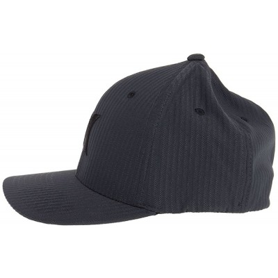 Baseball Caps Men's Black Textures Baseball Cap - Black Flow - CG185UWC7QG $27.79