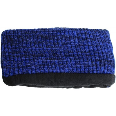 Skullies & Beanies Classic Thinsulate Ribbed Cable Knit Beanie Hat- Warm Acrylic Cuff Winter Cap - Navy Blue - CU1868LHX5Q $8.98