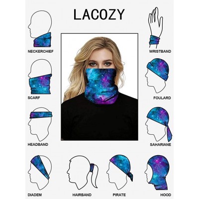 Balaclavas Seamless Rave Face Mask Bandana Dust Wind UV Sun- Neck Gaiter Tube Mask Headwear- Motorcycle Women Men Face Scarf ...