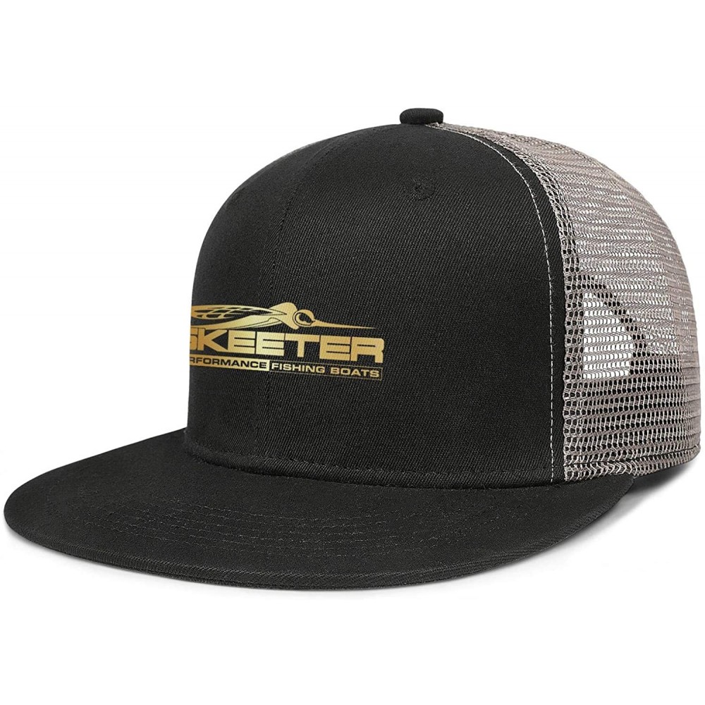 Baseball Caps Fashion Hip hop Skeeter Performance Bass Fishing Boats Designer Snapback - Black Gray-29 - CA1932HAU8M $16.51