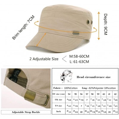 Newsboy Caps Trapper Hat Earflap Elmer Fudd Military Baseball Cap Winter Warm Unisex 56-61CM - 89104_khaki Beige - CS18WX76UA...