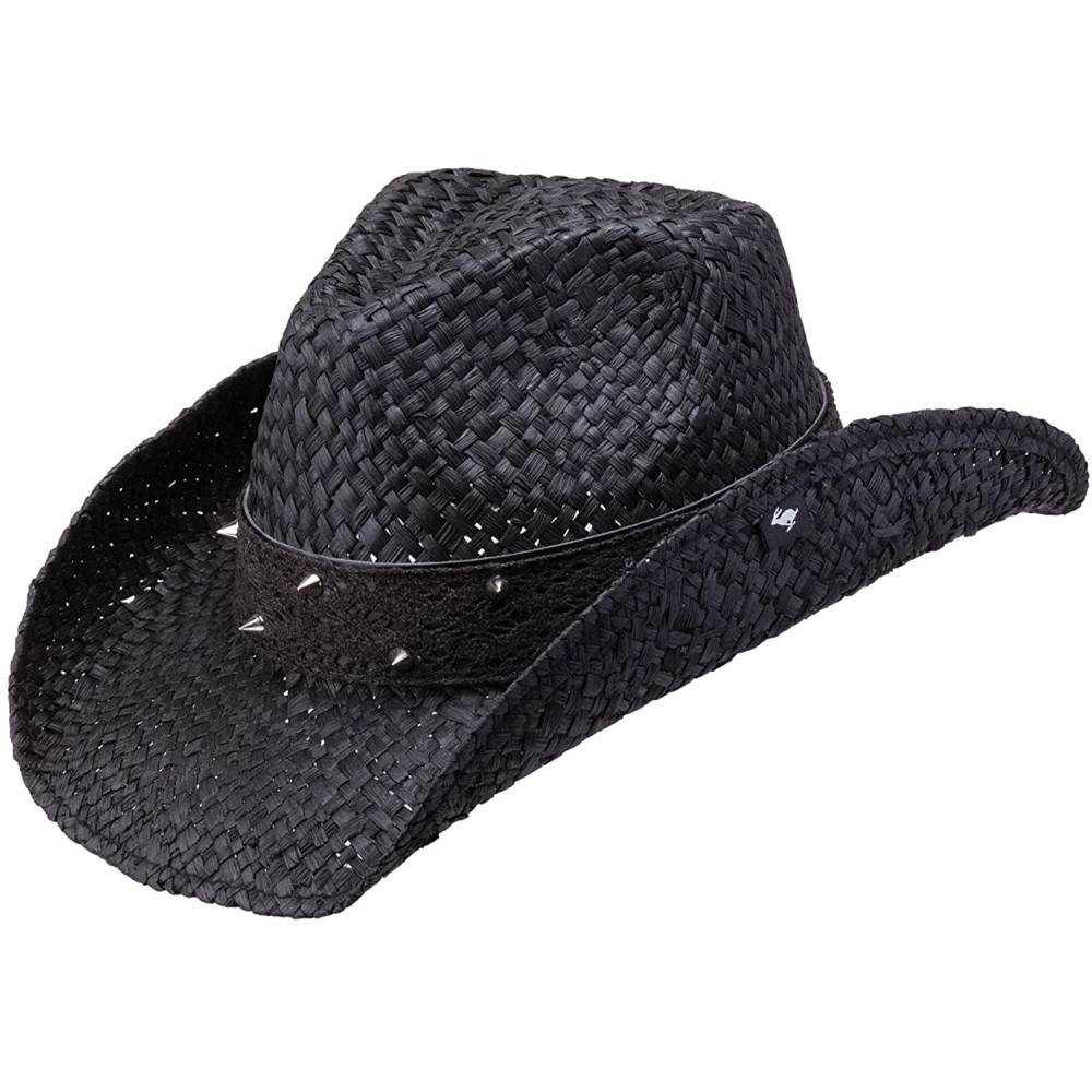 Cowboy Hats Ebony - Black - CO11KQR0CXJ $36.22