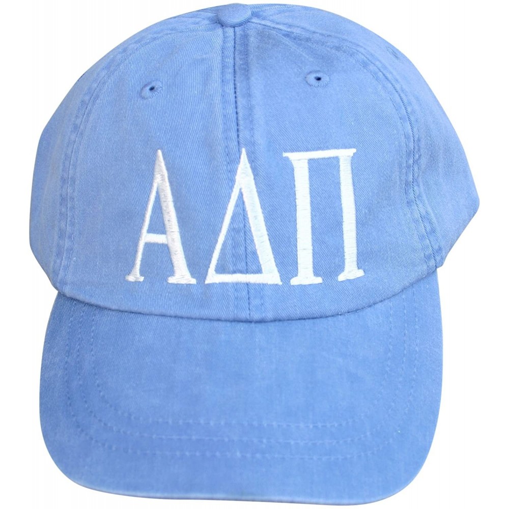 Baseball Caps Womens Alpha Delta Pi Baseball Cap - Blue - CI11WK0OKO7 $23.78