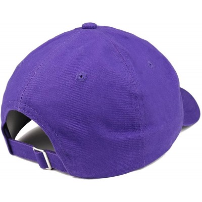 Baseball Caps Mommy Embroidered Soft Crown 100% Brushed Cotton Cap - Purple - CJ18SO0QRQZ $14.36