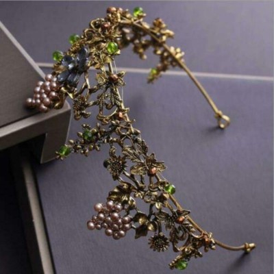 Headbands Handmade Forest Queen Headband - CA18RNIL30Q $21.80