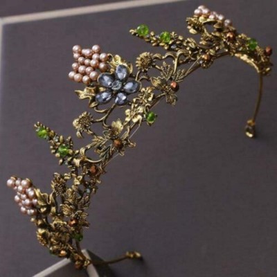 Headbands Handmade Forest Queen Headband - CA18RNIL30Q $21.80