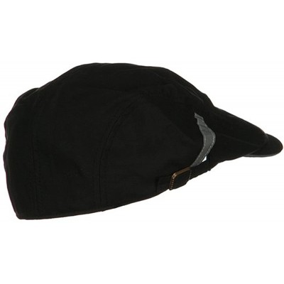 Newsboy Caps New Sandwich Bill Ivy Cap - Black - C318GYZ6D9U $23.44