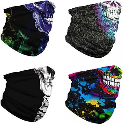 Balaclavas Cycling Protection Bandana Balaclava Headwear - Face*4pcs - CH199L97CNR $28.17