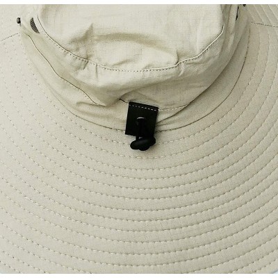 Sun Hats Super Wide Brim Men Fishing Sun Hats- Sports Outdoor Travel Women Bucket Cap- Golf Cycling Safari Boonie Hat - CZ18S...