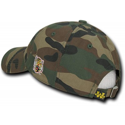 Baseball Caps University of Grambling State Gram Tigers Woodland Camo Camouflage Cotton Polo Style Baseball Ball Cap Hat - CA...