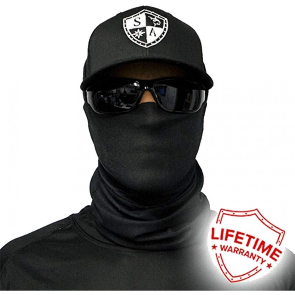 Balaclavas UV Face Shield - Multipurpose Neck Gaiter- Balaclava- Elastic Face Mask for Men and Women - C412JY2QQVD $17.66