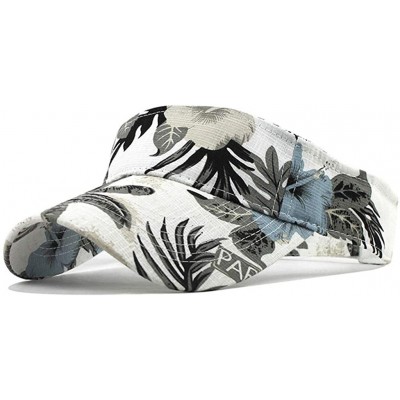 Headbands Sun Sports Visor Men Women-Cotton Cap Hat-Baseball Cap - Wh2 - CJ196MA750N $9.72