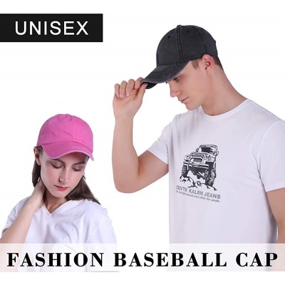 Baseball Caps Baseball Caps Classic Dad Hat Men Women Adjustable Size 35 Optional - 504 Green - CJ18W5QH9EK $7.96