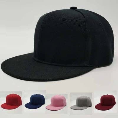 Baseball Caps Men Women Custom Flat Visor Snaoback Hat Graphic Print Design Adjustable Baseball Caps - Red - CO18GEWY926 $13.85