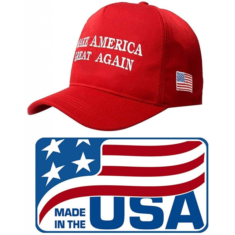 Baseball Caps Made in USA Donald Trump Hat 2020 MAGA Keep America Great Camo Hat Adjustable Baseball Cap Hat - Maga - CC18ACY...