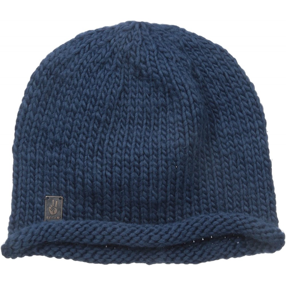 Skullies & Beanies Men's Acrylic Knit Beanie - Blue - CT121TYGG6T $27.89