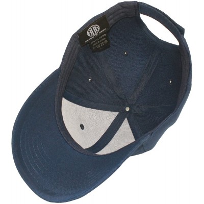Baseball Caps ( Pack of 12 ) Classic Premium Baseball Cap Adjustable Size Plain Hat Unisex - Navy - C61865NCKDL $37.51