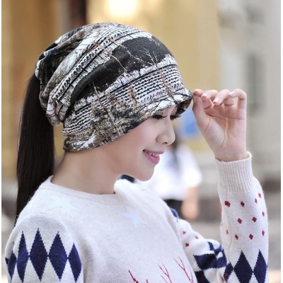 Skullies & Beanies Unisex Amazing Hat and Scarf Dual-use Multifunctional Knit Headband - Multi Color 7 - CP186EGYMZU $15.22