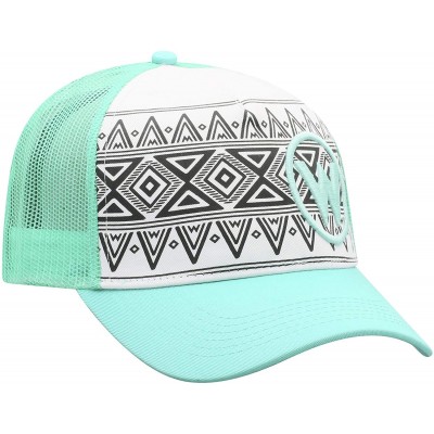 Baseball Caps Women's Aztec Mesh Back Trucker Cap - C718L0IMYCW $18.65