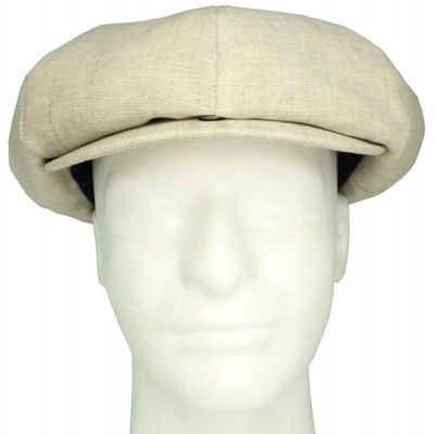 Newsboy Caps Irish Linen 8 Panel Applejack Newsboy Cap Made in USA - Purple - CH196WXKO2D $25.00