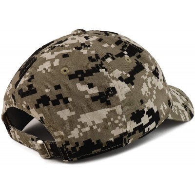 Baseball Caps Feminist Embroidered Brushed Cotton Adjustable Cap - Beige Digital Camo - CQ18TUEEZWS $15.70