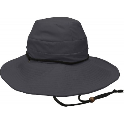 Sun Hats Women's One Size Active Wired Sun Brim Hat with Moisture Wicking Sweatband - Black - CQ126ATSIHR $26.94