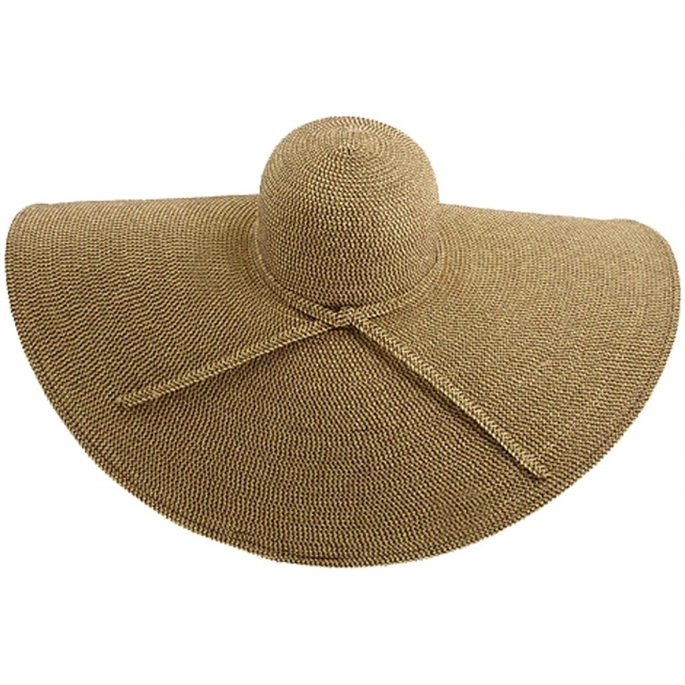 Sun Hats Women's Ultrabraid X Large Brim Hat - Multi Brown - CS1172V3V1H $46.93