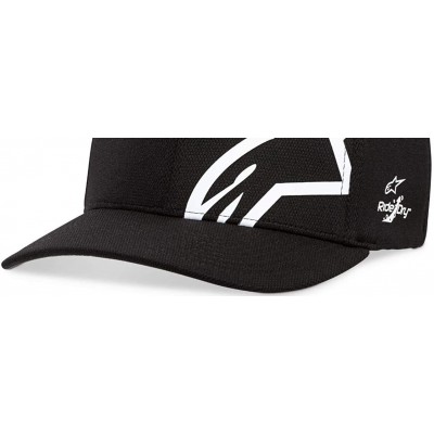 Baseball Caps Men's Corp Shift Sonic Tech Hat - Black/White - CT18OI4DIUC $23.11