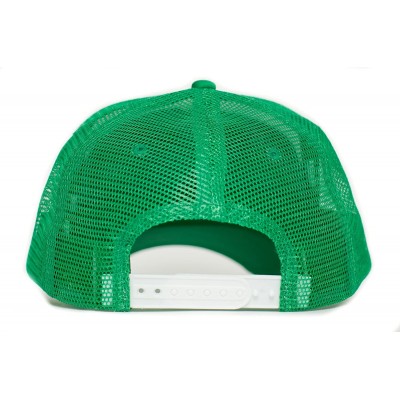 Baseball Caps Gone Squatchin' Unisex-Adult Trucker Hat - Green/White - CE11FOMR9B9 $12.53