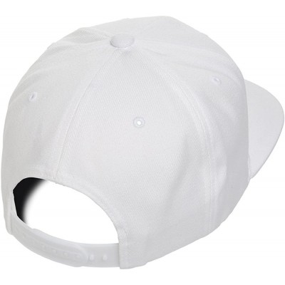 Baseball Caps Classic Snapback Pro-Style Wool Cap (White) - CZ12NV4E51J $10.91