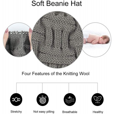 Skullies & Beanies Beanie Hat Ponytail BeanieTail - C Grey+beige - CR18HTYHAKW $11.37