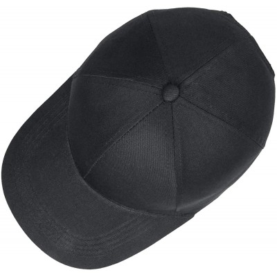 Baseball Caps Classic Polo Baseball Cap Ball Hat Adjustable Fit for Men and Women - Black2 - C518WD9RI95 $11.44