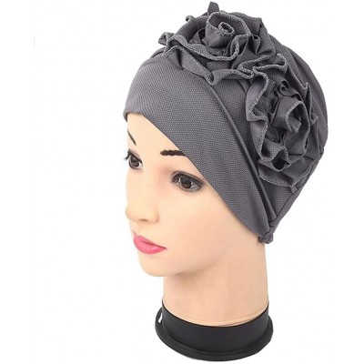 Skullies & Beanies 3Pack Womens Chemo Hat Beanie Turban Headwear for Cancer Patients - Style 4 - CK18DWGX7R4 $19.13