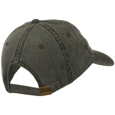 Baseball Caps Minnesota State Map Embroidered Washed Cotton Cap - Black - CG11ND5K10F $20.24