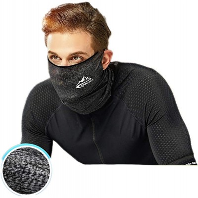 Balaclavas Unisex Seamless Neck Gaiters Bandanas - White - CJ197XX22T0 $11.61