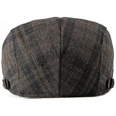 Newsboy Caps Men's Cotton Flat Ivy Gatsby Newsboy Driving Hat Cap - New Style-j - CQ18M0D2HZZ $12.32