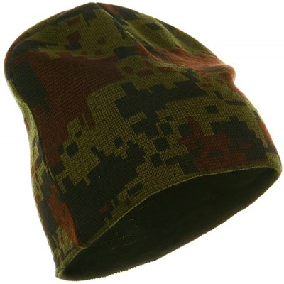 Skullies & Beanies Digital Camo Beanie - Woodland - Multi-color - CI1130ZB729 $15.95