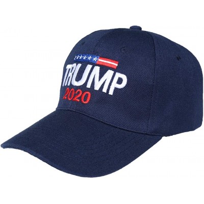 Baseball Caps Men Women Make America Great Again Hat Adjustable USA MAGA Cap-Keep America Great 2020 - 2020 - Navy - CY18QTCD...