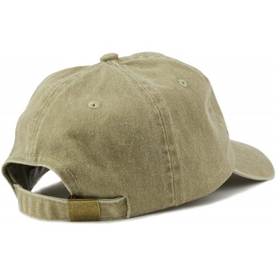 Baseball Caps Father of The Bride Embroidered Washed Cotton Adjustable Cap - Khaki - CU12FM6FTK9 $19.98