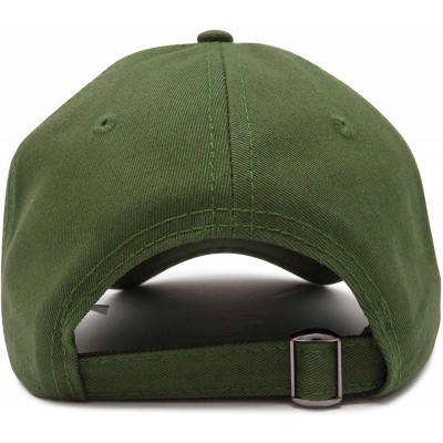 Baseball Caps Ying Yang Dad Hat Baseball Cap Zen Peace Balance Philosophy - Olive - CV18XKCTIWD $12.68